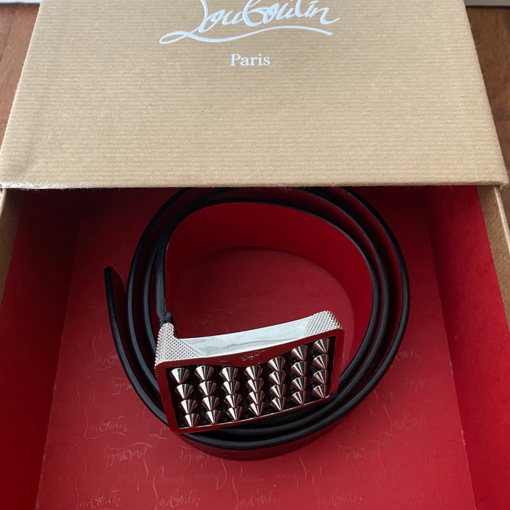Christian Louboutin men’s belt